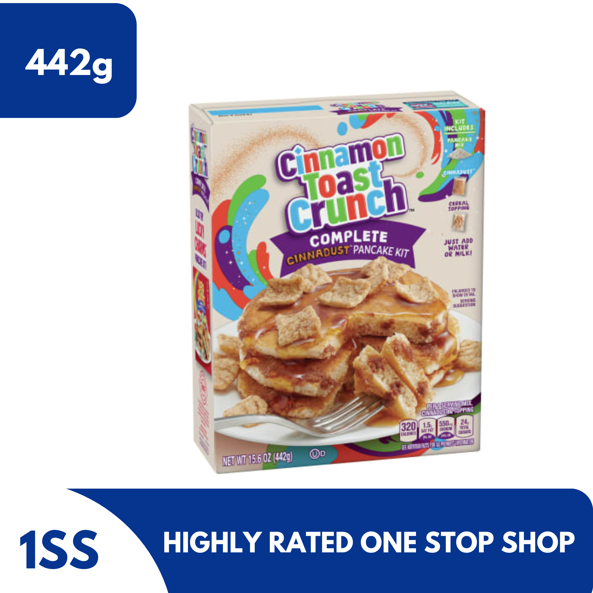 Betty Crocker Cinnamon Toast Crunch Pancake Mix, 442g Lazada PH