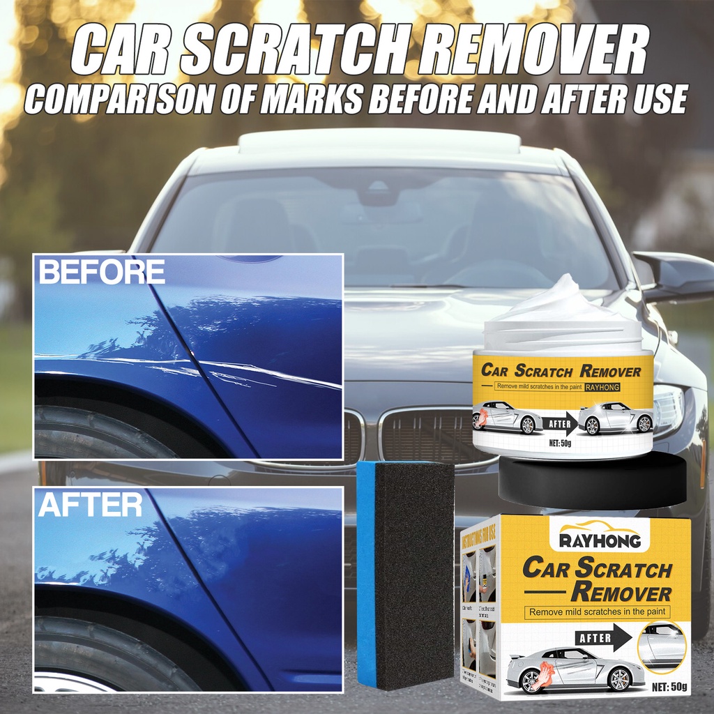 Car scratch remover Mild scratches Car paint Scratch repair Maintenance