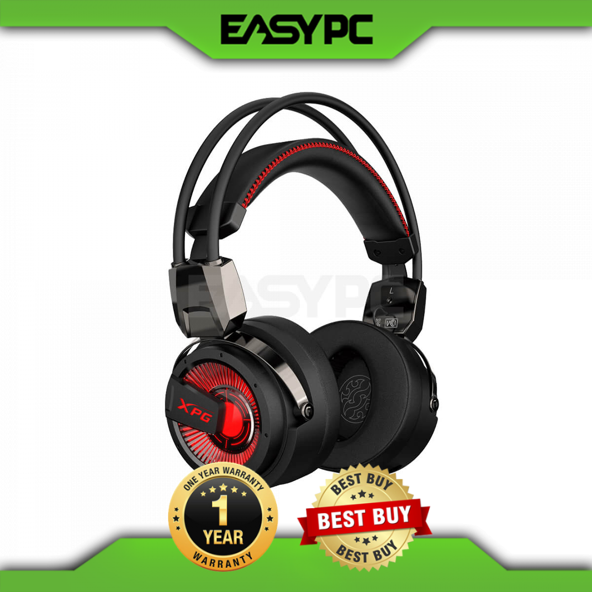 Xpg Precog 7 1 Ch Surround Gaming Headset For Pc Switch Ps4 And Xbox 1ion Brand New Xpg Precog 7 1 Surround Gaming Headset Usb C Or 3 5mm Connection High End Quality Brand Lazada Ph