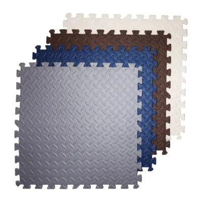 【Buy 1 pack Get 2 Side Strips】4 in 1 (4pcs) BIG SIZE Puzzle mat LEAF Design 60cm x 60cm