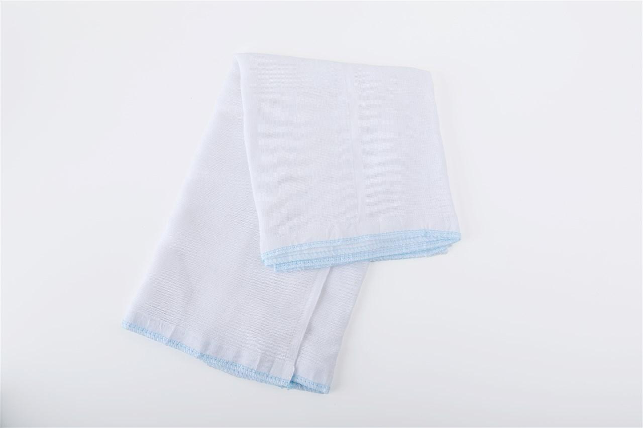 Curity Organic Cloth Gauze Diaper (Lampin Type, 18 x 36 , Colored Edge