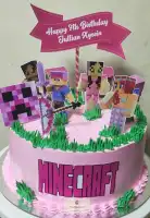 Roblox Fror Girls Cake Topper Decoration Lazada Ph - minecraft and roblox cake