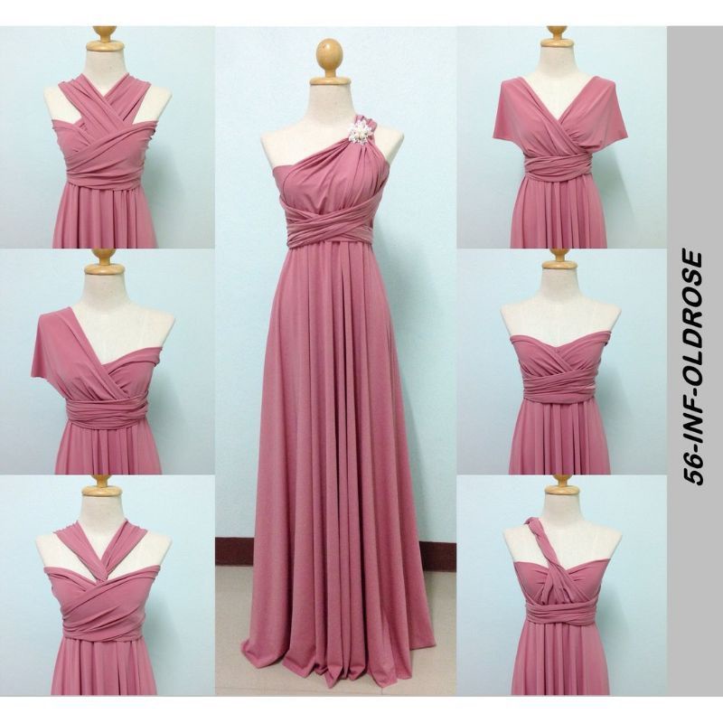 Buy Old Rose Dress online | Lazada.com.ph