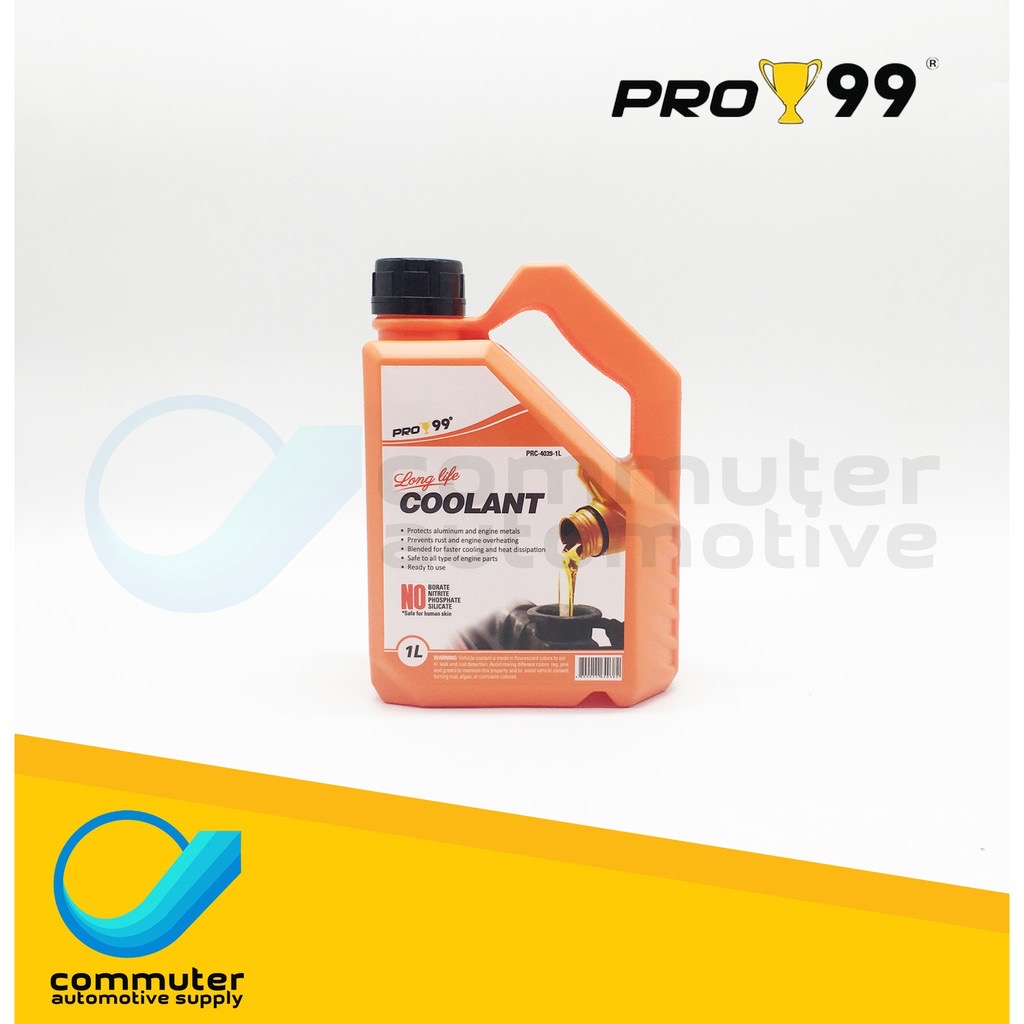 [1L ORANGE] Coolant for Ford Ranger, Ford Everest, Ford Ecosport, Ford