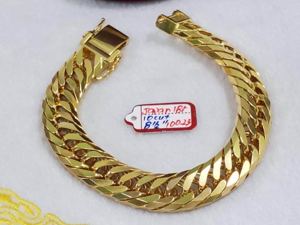 K18 Japan Gold bracelet | Lazada PH