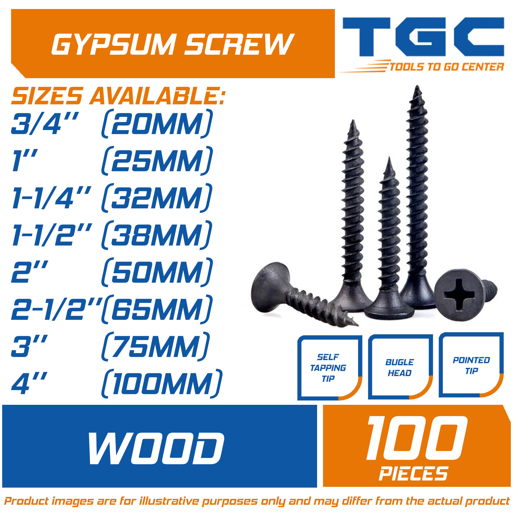 grabber screws