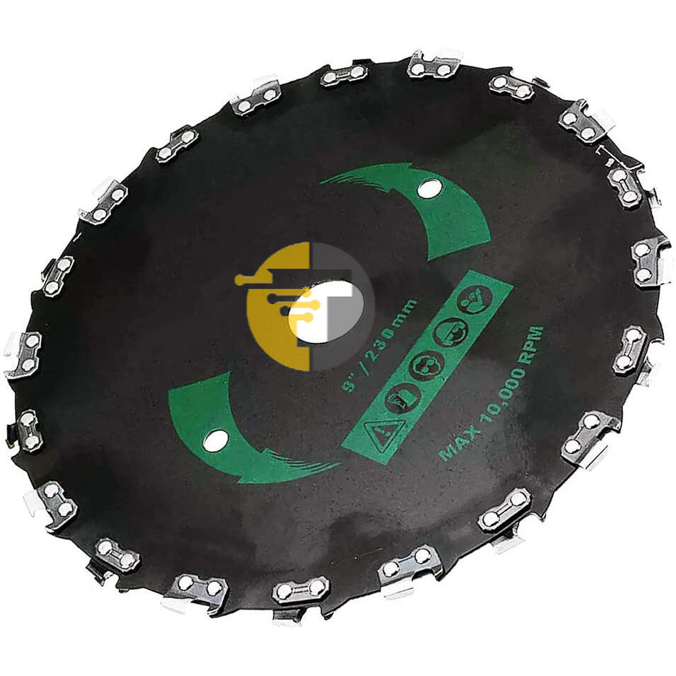 9” Chainsaw Brush Cutter Blade 20 Tooth Circular Trimmer Saw Blade
