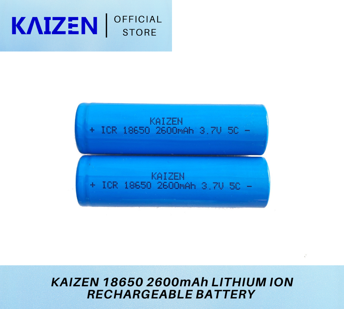 liter Barn Seneste nyt Kaizen 3.7V 18650 3000mAh 30A Rechargeable Battery (2pc) Lithium Ion Battery  | Lazada PH