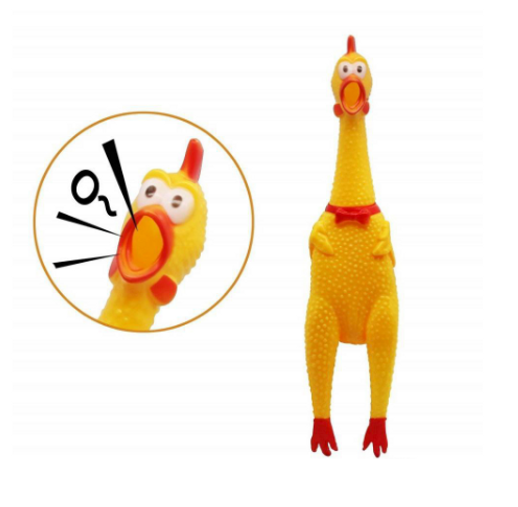 Loud Chicken Toy for Cats and Dogs Loud Chicken Squeaky Toy Squeaky ...