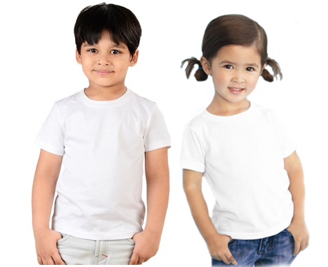 T SHIRT FOR KIDS PLAIN WHITE T SHIRT SIZE( Small,Medium, Large & Extra ...