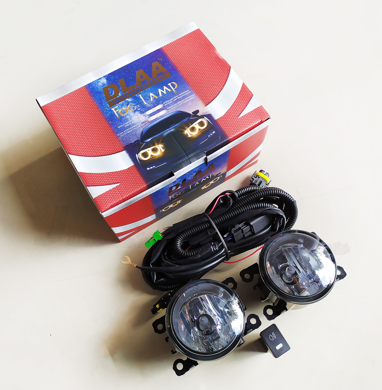 Mitsubishi Mirage G4 2012 to 2019 Foglamp Foglight Assembly With Switch