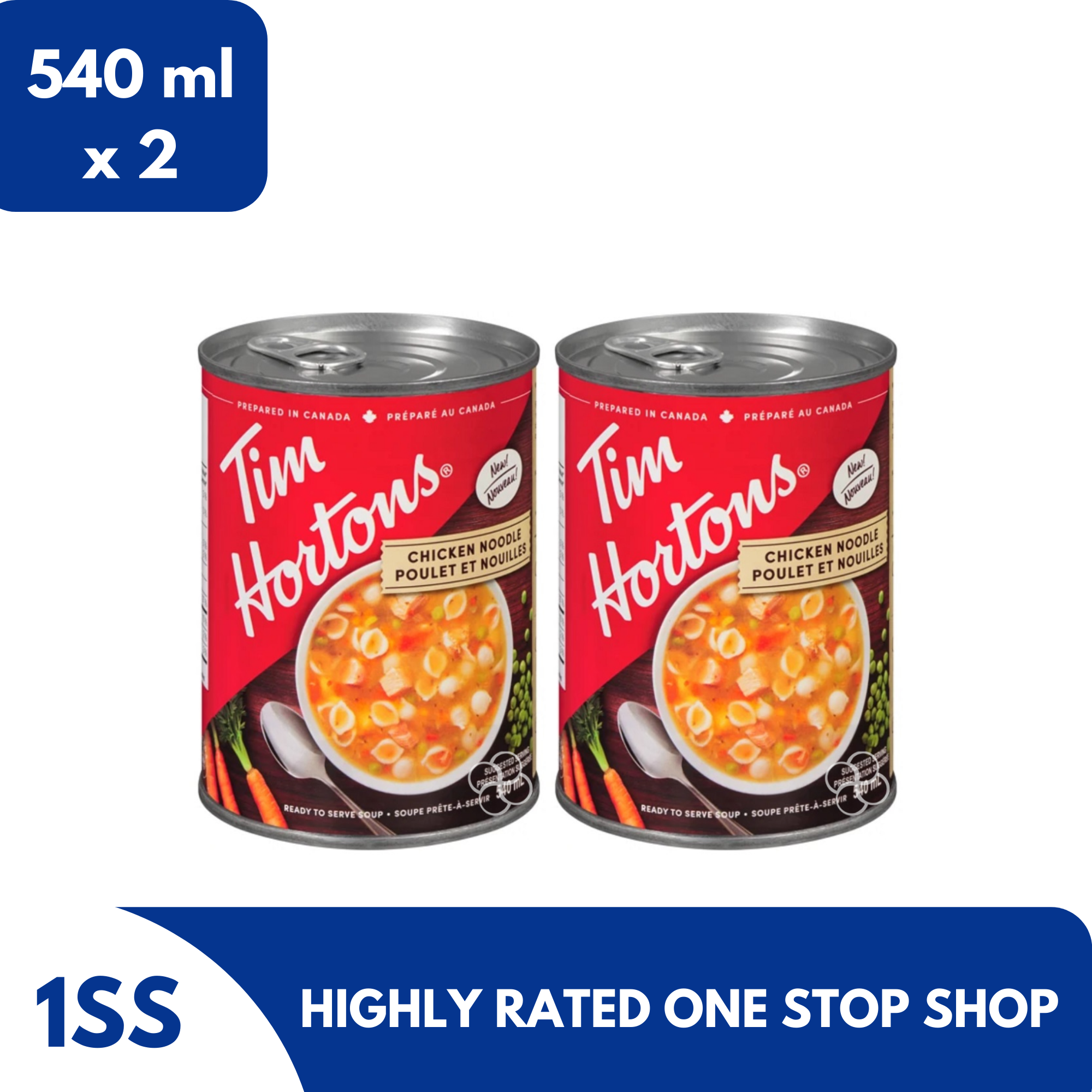 Tim Hortons Chicken Noodle Soup, 540ml set of 2 Lazada PH