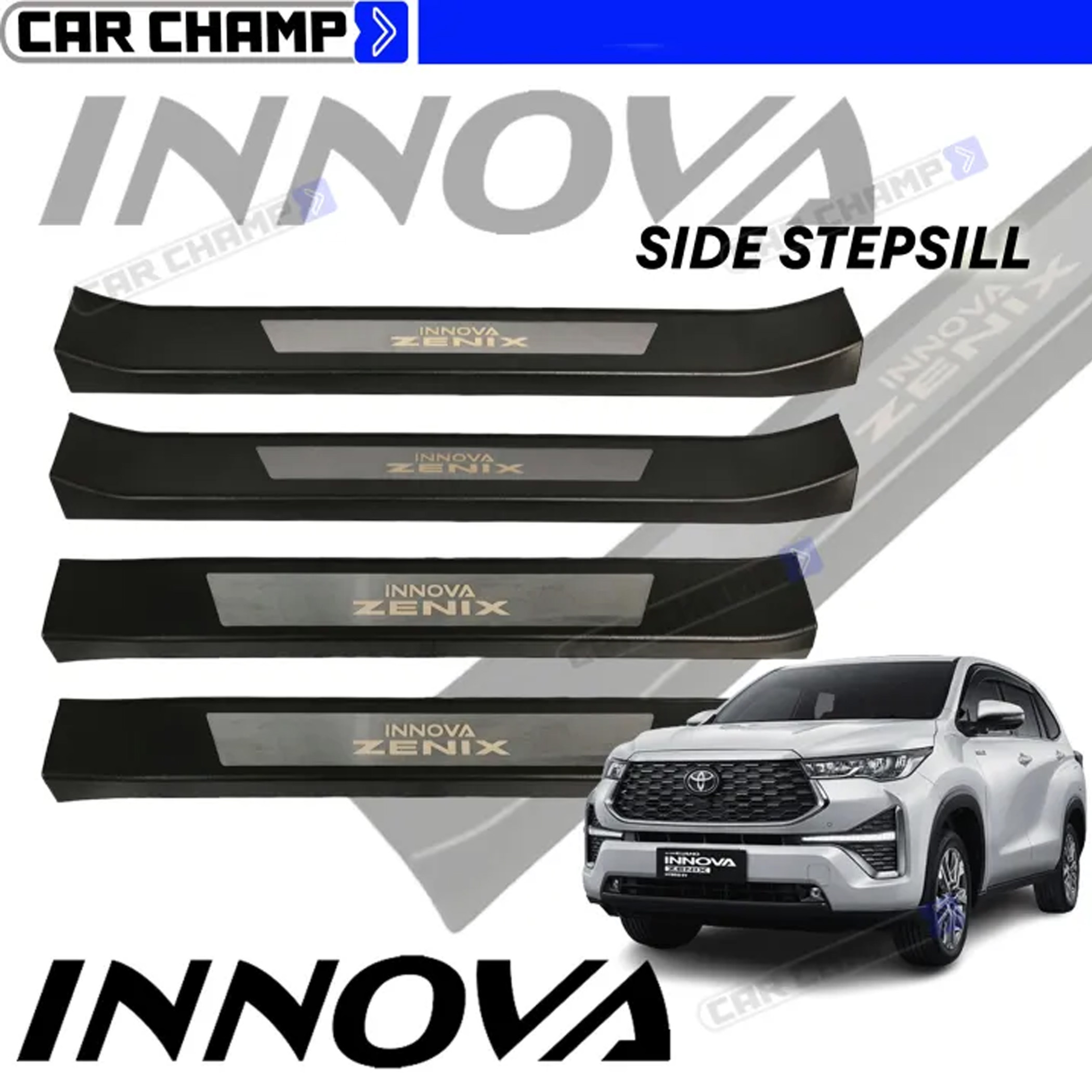 Toyota Innova Zenix 2023 to 2024 OEM Side Stepsill / Step sill ( Car ...