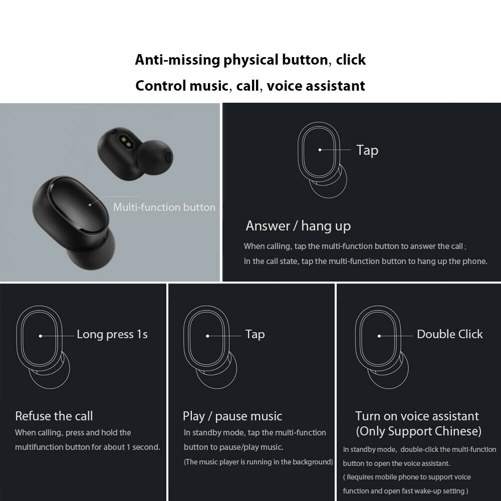 xiaomi mi airdots microphone