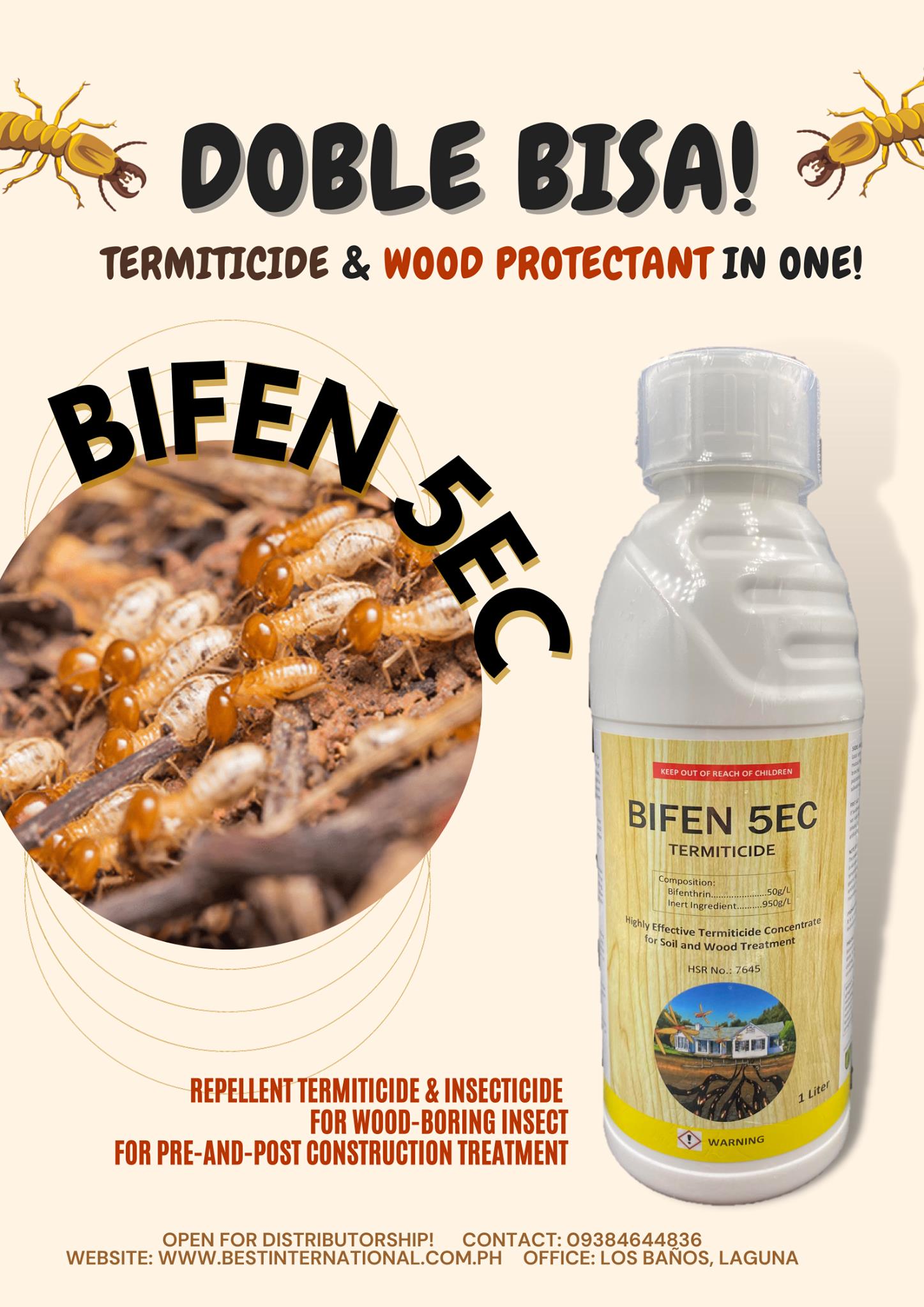 Bifen 5EC Anay Termite Control For Pre Post Construction Treatment