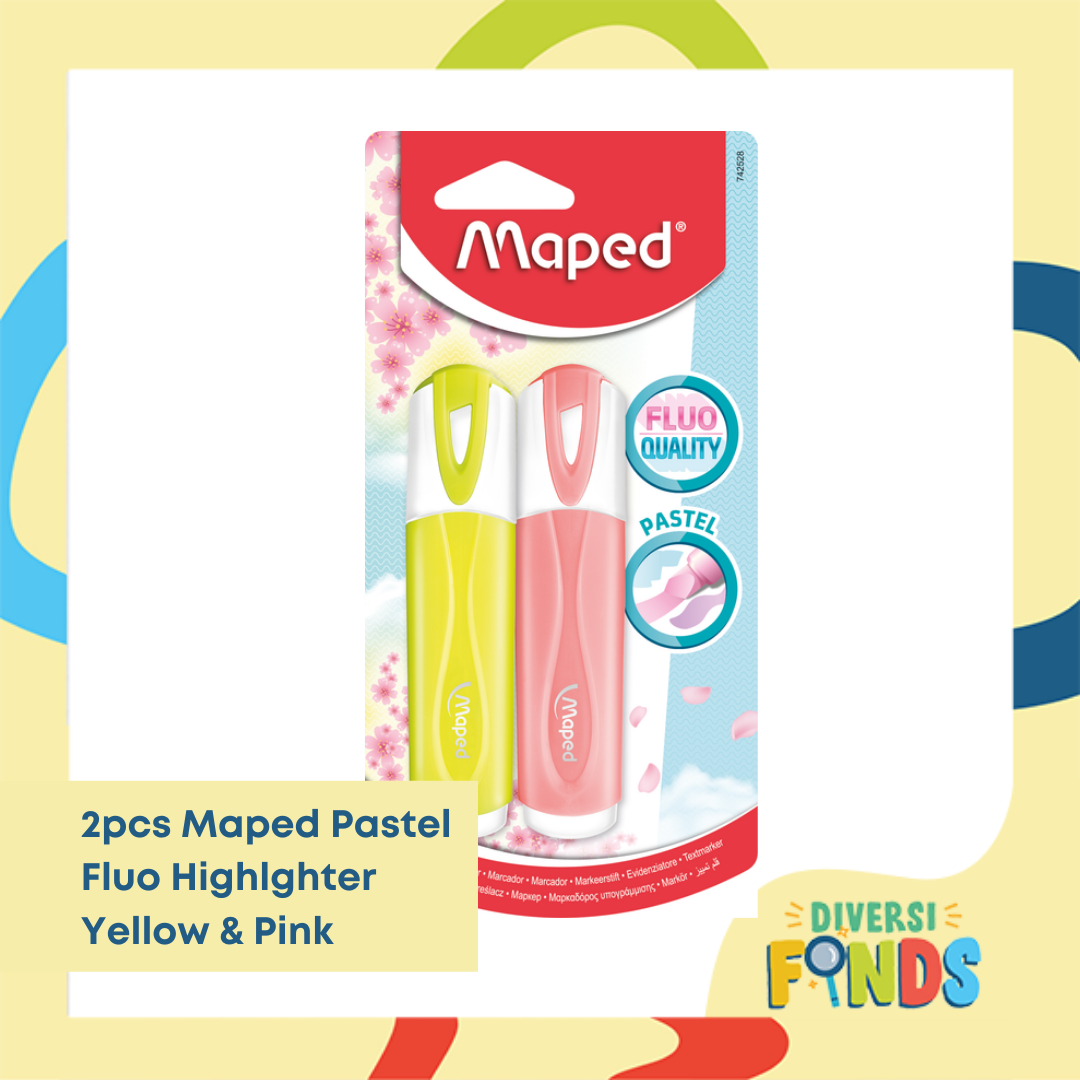 Maped - Fluo'Peps Pastel 