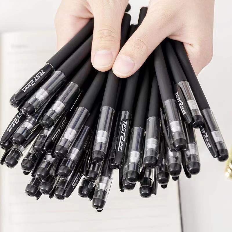 gel pen 0.5 black student with a signature pen carbon pen ink pen