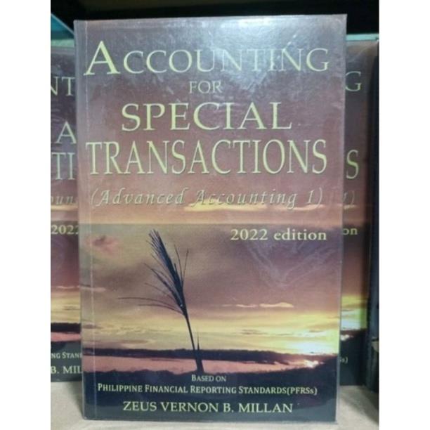 【COD】 ACCOUNTING FOR SPECIAL TRANSACTIONS (ADVANCED 1) Lazada PH