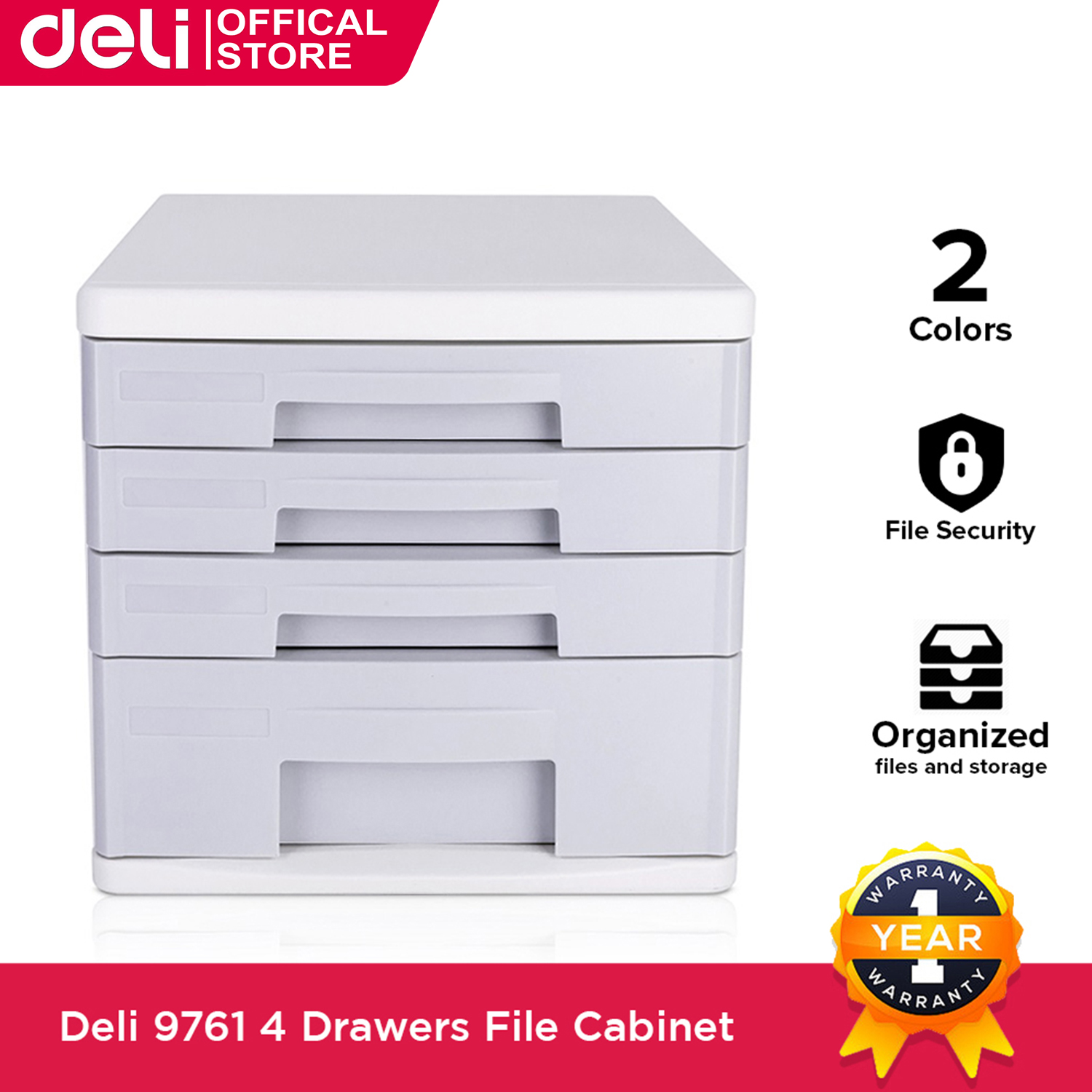 Deli 4 Layers File File Organizer Office Stands Home Nightstand