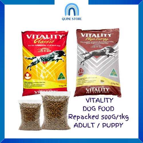 VITALITY PUPPY / VITALITY ADULT 1KG REPACKED DOG FOOD ONHAND AND READY TO SHIP Lazada PH