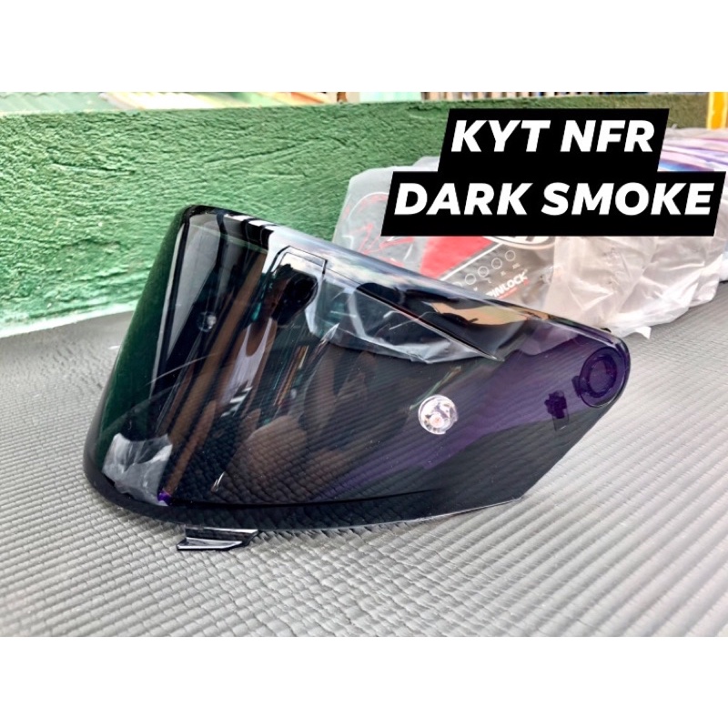 GOOD highquality KYT NFR HELMET LENS with FREE HELMET DISINFECTANT