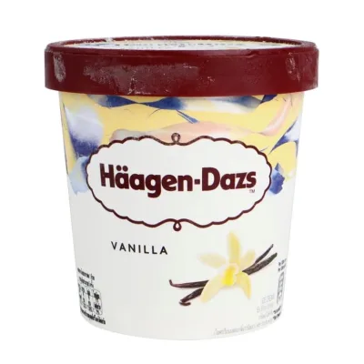 Häagen-Dazs Ice Cream Vanilla Pint Haagen Dazs