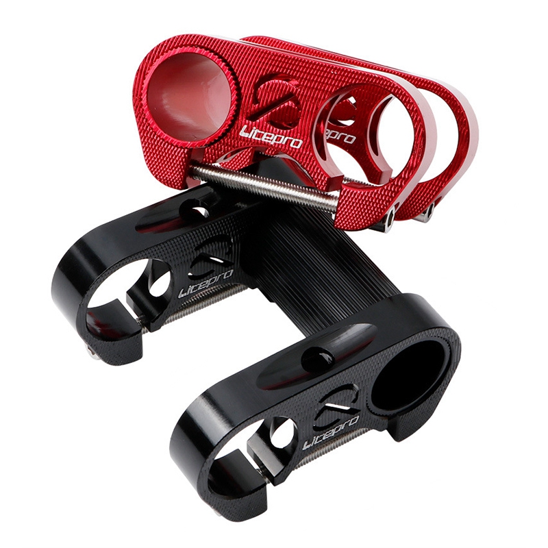 Litepro 25.4mm Bicycle Double Stem Riser MTB Bicycle Handlebar Stem