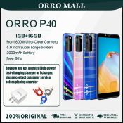 ORRO P40 Android Mobilephone with AI Triple Camera, 6.3" Screen