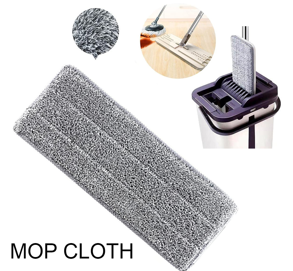 Flat Mop Smart Mop 360 Rotating Lengthen Flat Mop Free Hand Washing