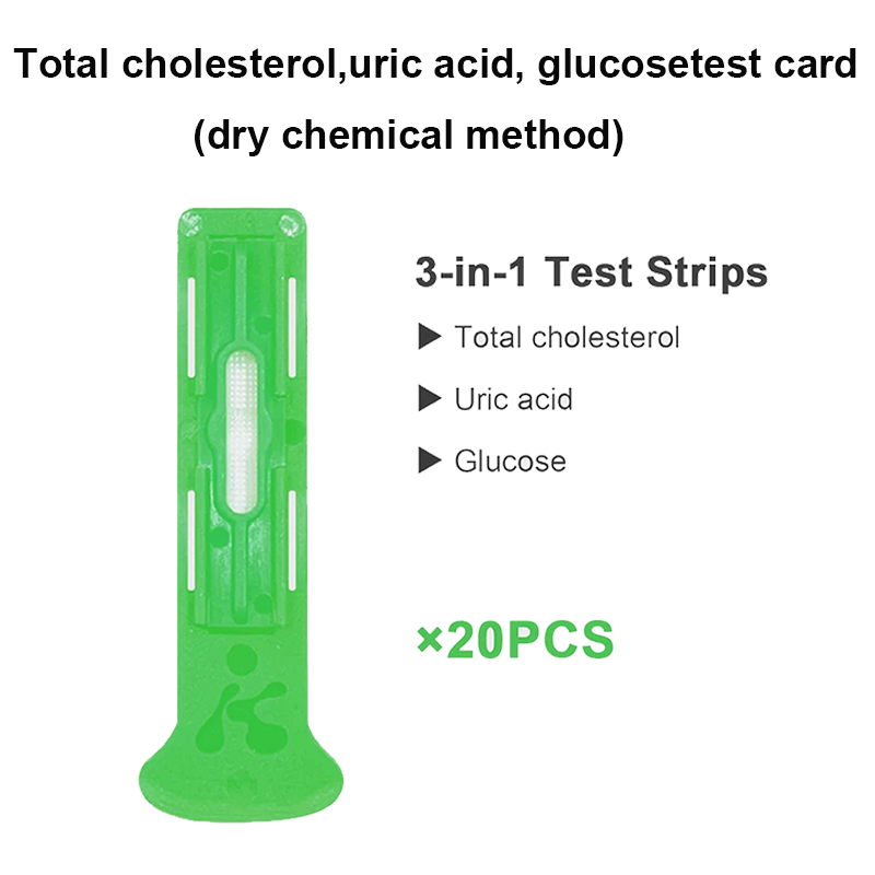 Compass2800 Cholesterol Test Kit Home Ues 6in1 Lipid Glucose Uric
