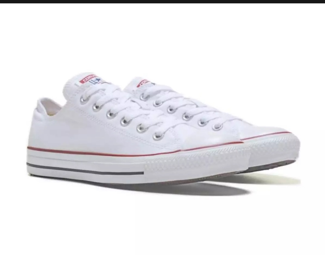 low chucks white