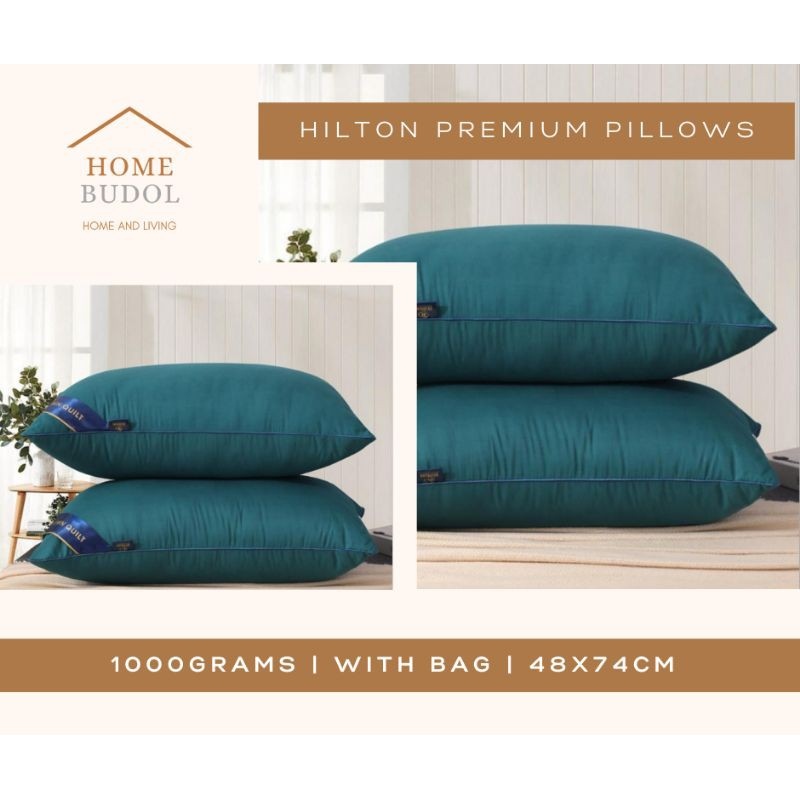 Hilton Hotel Pillow 48x74 Queen Nordic Minimalist Muji stylish Lazada PH