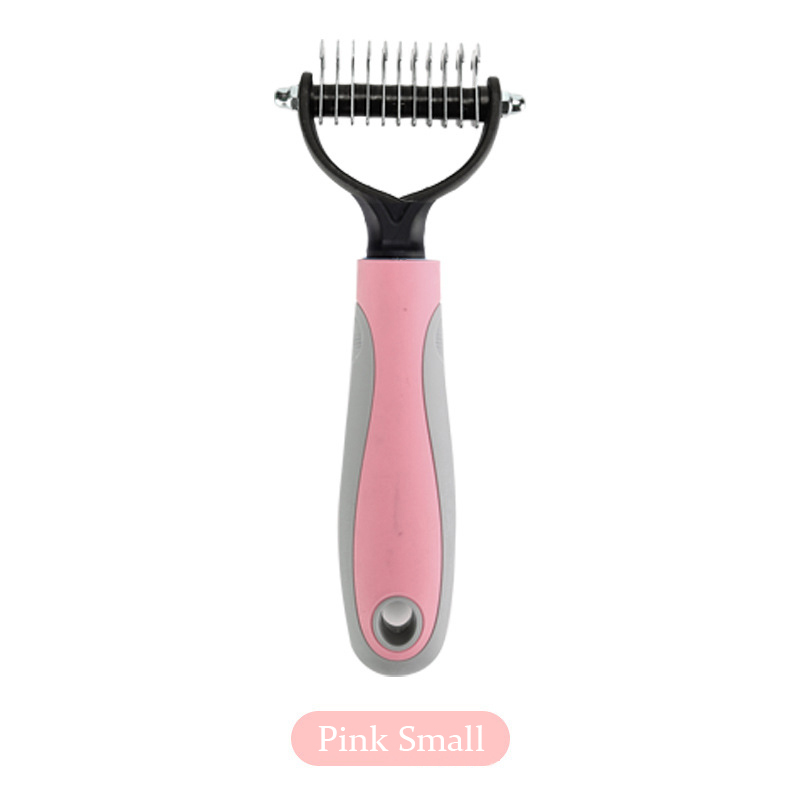 Pet Dog Cat Hair Brush Professional Knot Comb Brush Removal Brush Hair Cleaning Grooming Tool