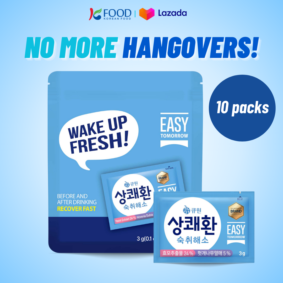 Q.One] Easy Tomorrow Hangover Relief (10 Packets) – Gochujar