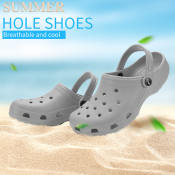 Outdoor Rubber Jelly Sandals - Crocs Style for Summer Rain