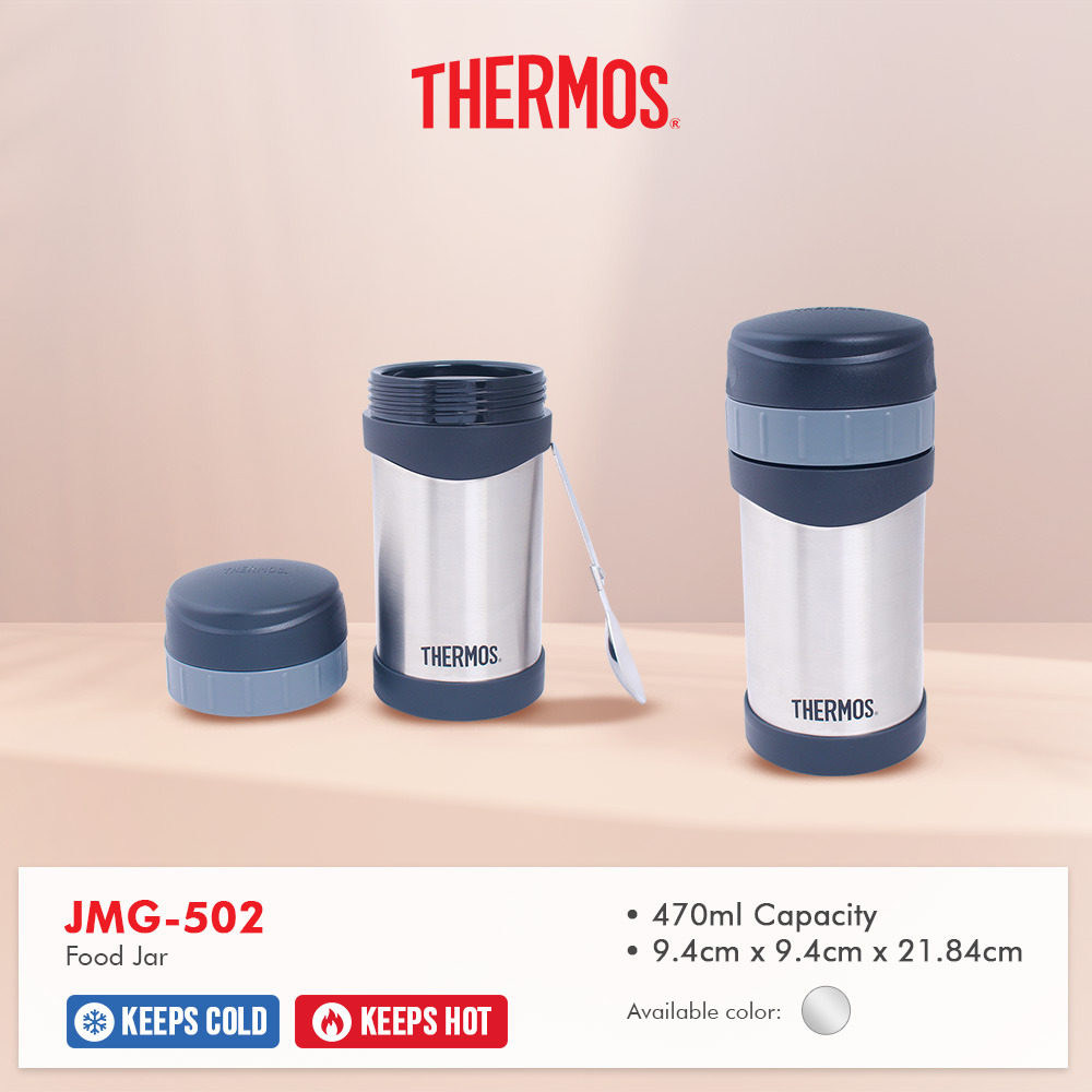 Thermos Nissan Stainless Steel Wide Mouth Food Flask JMG -500 for Sale 