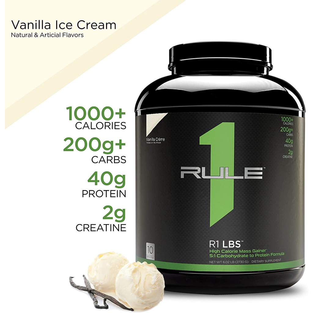 Original nutrition Sports Nutrition Rule 1 R1 Mass Gainer 6Lbs Or 12Lbs