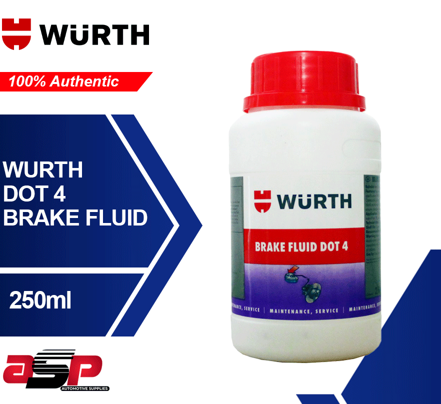 Wurth Dot 4 Brake Fluid 250ml Lazada PH
