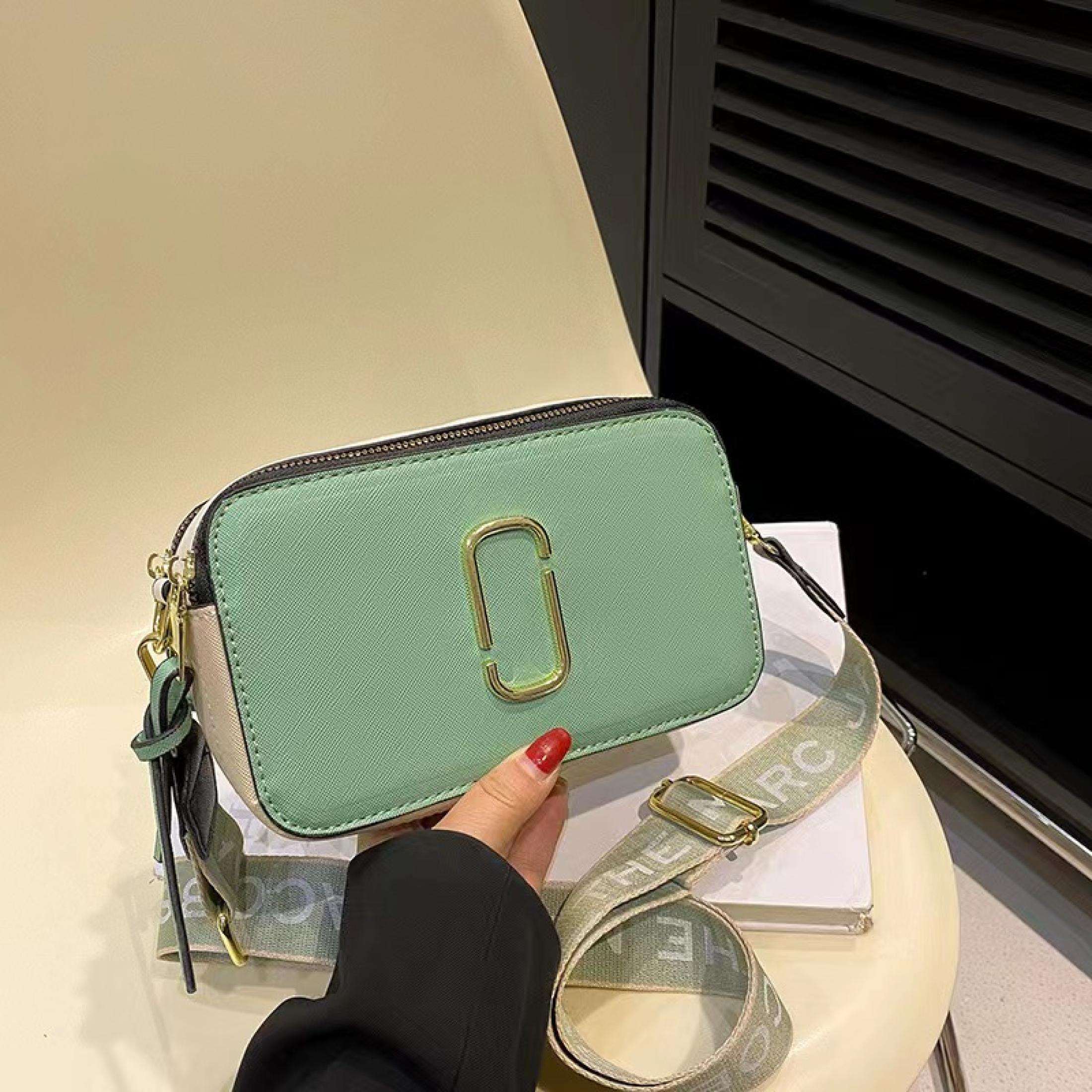 2023 Women's Bag Camera Bag Messenger Shoulder Bag with Color Wide