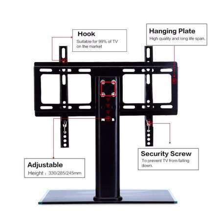 Z500M Universal TV Stand/Base Bracket Mount 37 -55 Flat-Screen TV Led Lcd - Bosca