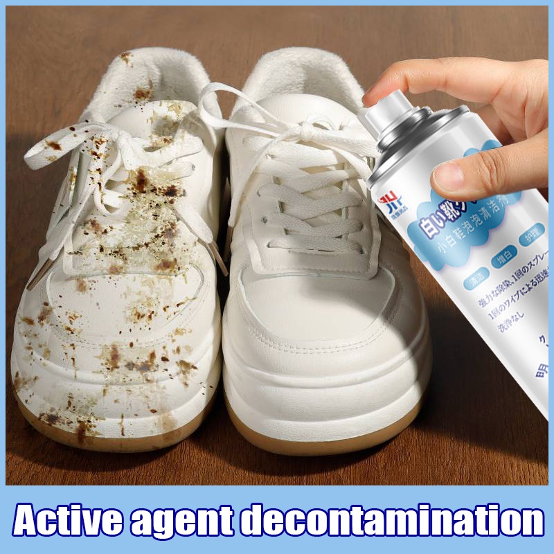 1Pcs Shoe Whitening Magic Shoe Shine Foam 360ML Shoe Whitening Agent