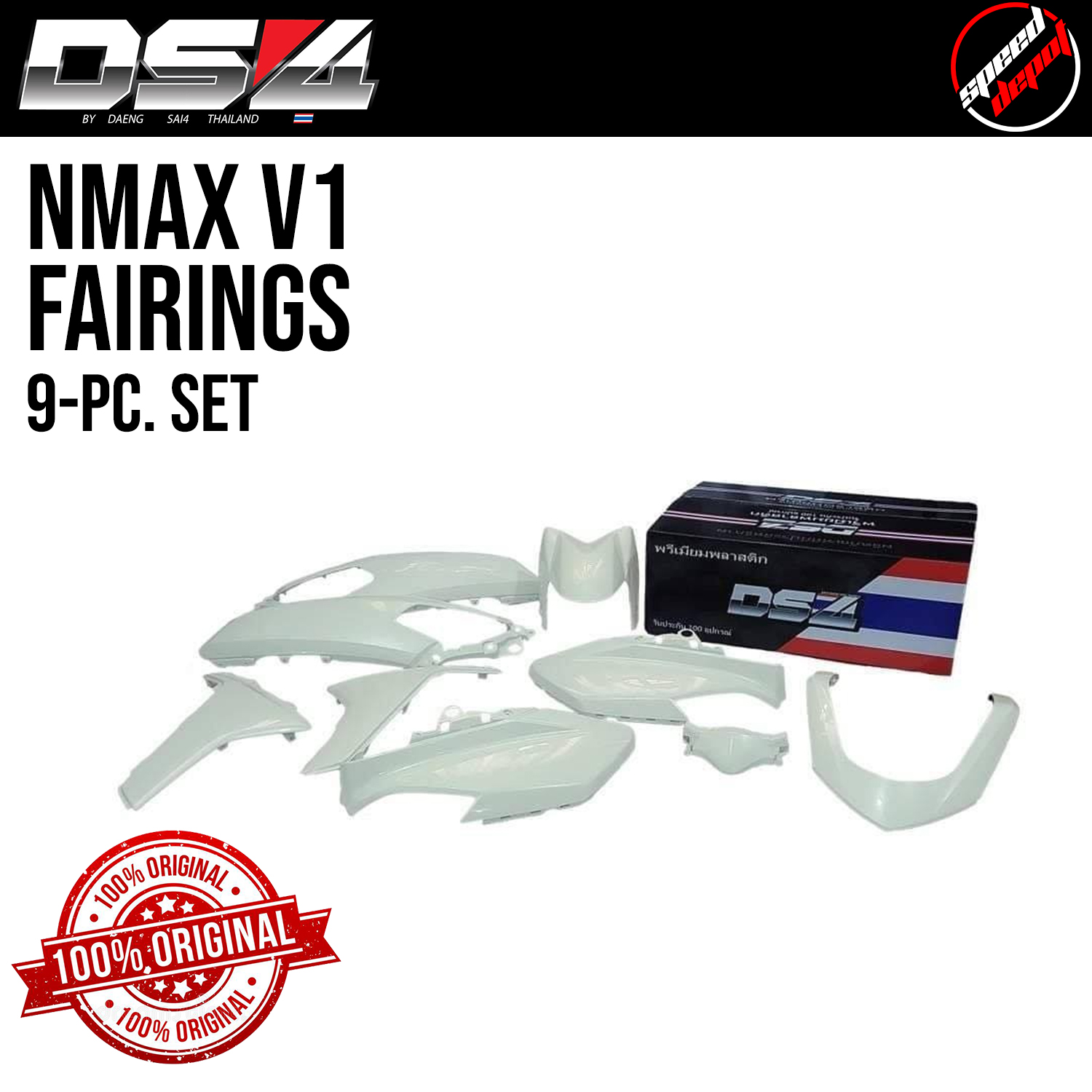 DS4 Fairings NMAX v1 | 8 Color Option | Original | Speed Depot | Lazada PH