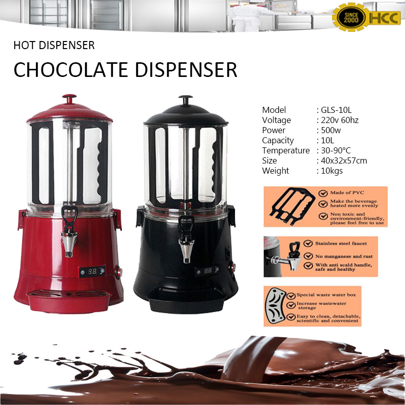 10L Commercial Hot Chocolate Maker Machine Chocolate Dispenser