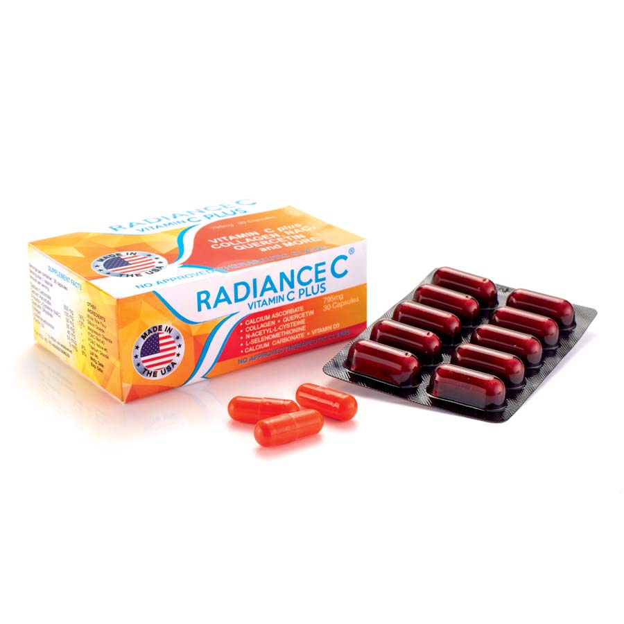 Radiance C Vitamin C Plus Collagen & More 7in1 Non Acidic 30 Capsule