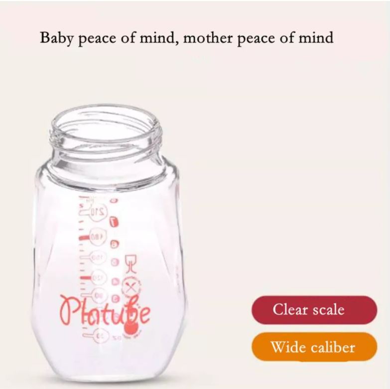 Download Matte Baby Food Bottle - 15ml Frosted Clear Glass Dropper Bottle Matte Clear With White Black ...