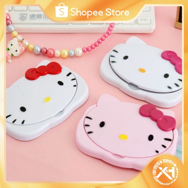 Hello kitty mirrors Portable mirror with comb Lazada PH