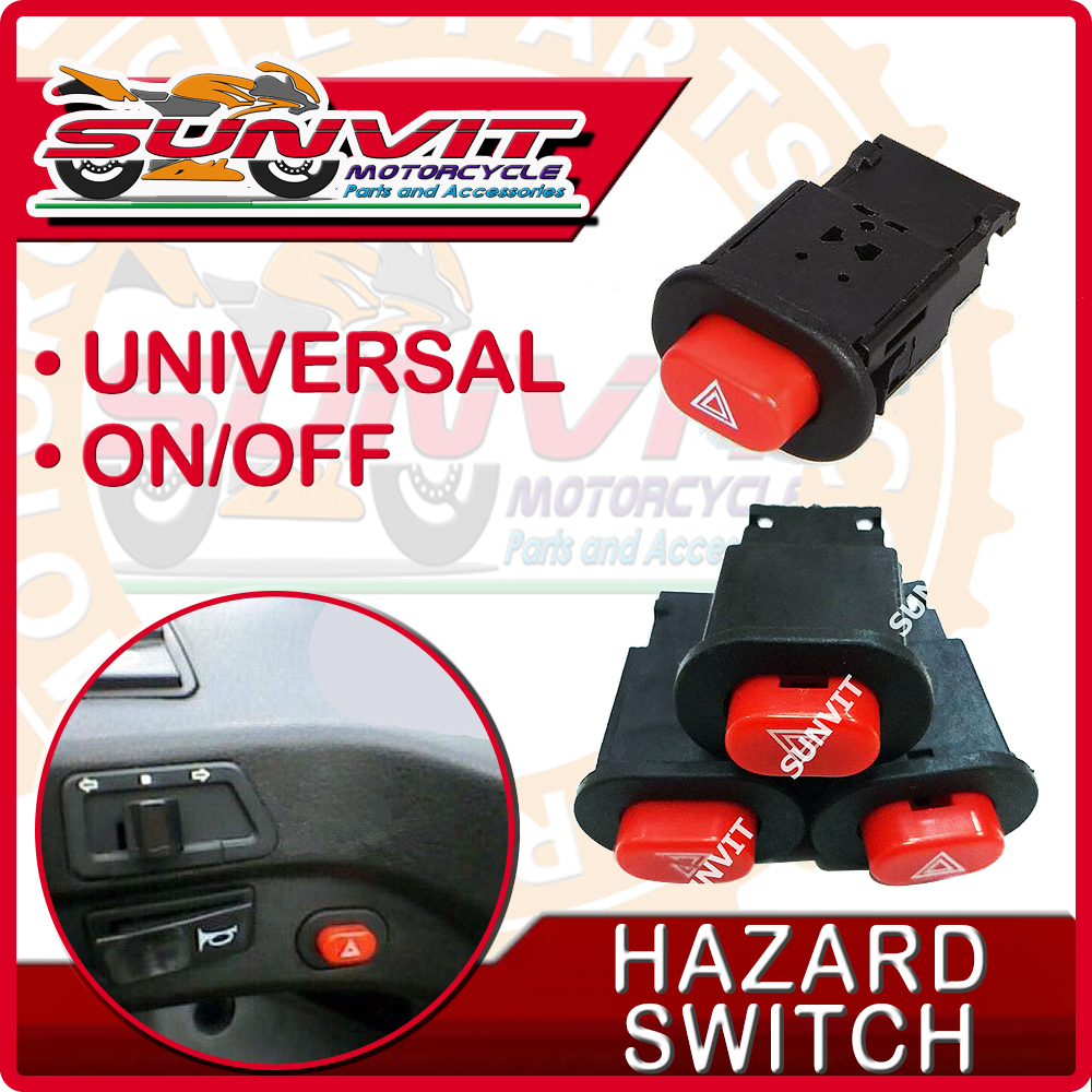MOTORCYCLE HAZARD SWITCH UNIVERSAL Lazada PH