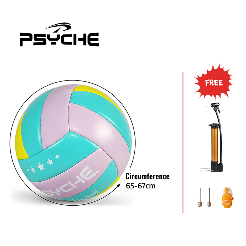 「Psyche」Volleyball Original Size 5 Soft Indoor Outdoor Volleyballs for Kids/Adults Gym Beach