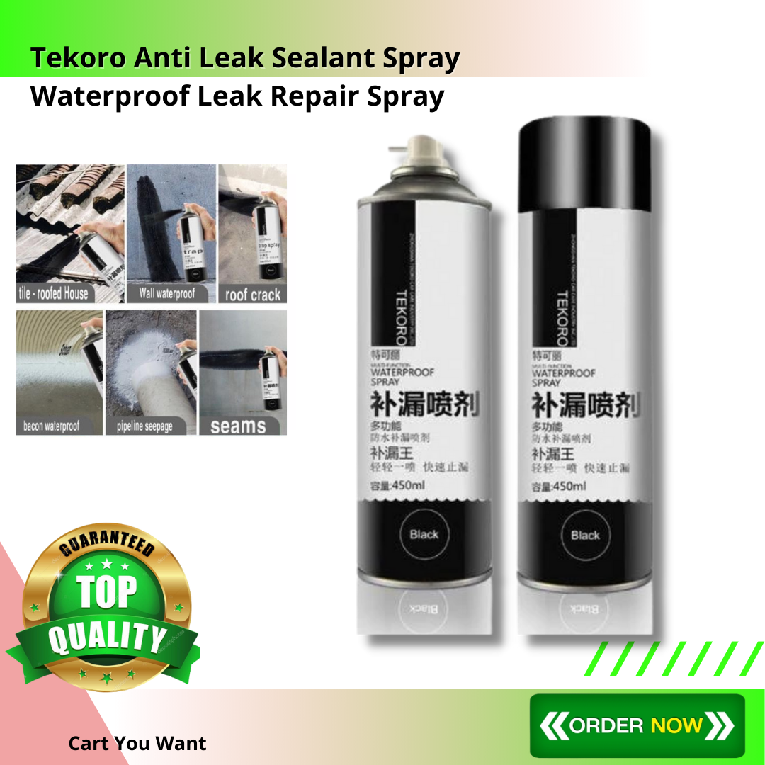 Tekoro Anti Leak Sealant Spray Waterproof Leak Repair Spray / sealant ...