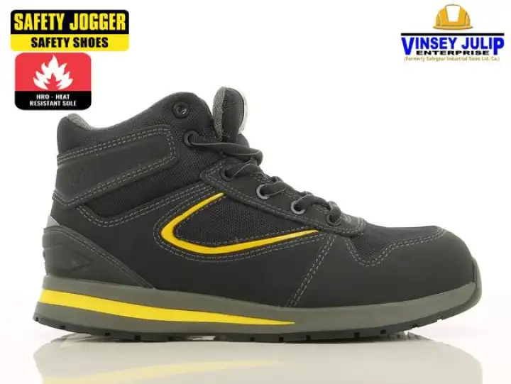 composite toe high top sneakers